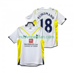 Maglie da Calcio Tottenham Hotspur KLINSMANN 18 2009 Retro Uomo Prima Tenuta 2010 Maniche Corte