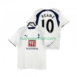 Maglie da Calcio Tottenham Hotspur Keane 10 2007 Retro Uomo Prima Tenuta 2006 Maniche Corte