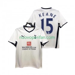 Maglie da Calcio Tottenham Hotspur Keane 15 2009 Retro Uomo Prima Tenuta 2008 Maniche Corte