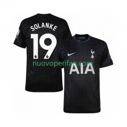 Maglie da Calcio Tottenham Hotspur Solanke 19 Uomo Trasferta Tenuta 2025-2026 Maniche Corte