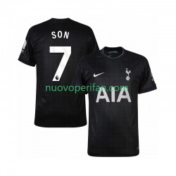 Maglie da Calcio Tottenham Hotspur Son Heung-Min 7 Uomo Trasferta Tenuta 2025-2026 Maniche Corte