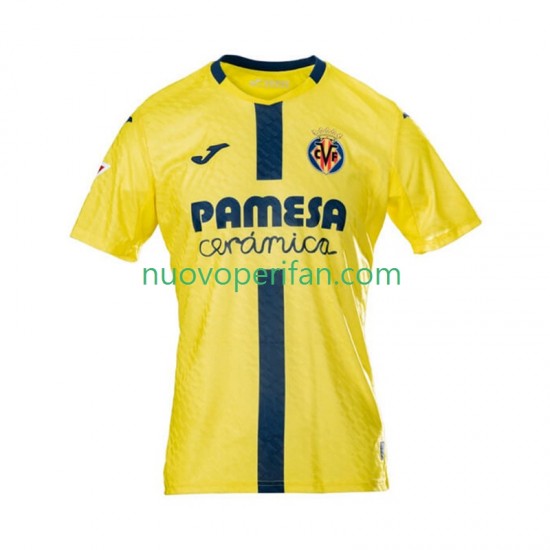 Maglie da Calcio Villarreal CF Uomo Prima Tenuta 2025-2026 Maniche Corte