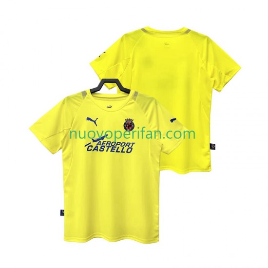 Maglie da Calcio Villarreal CF 2005 Retro Uomo Prima Tenuta 2006 Maniche Corte