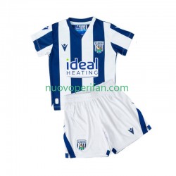 Maglie da Calcio West Bromwich Albion Bambino Prima Tenuta 2025-2026 Maniche Corte