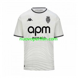 Maglie da Calcio AS Monaco Uomo Alternativa Tenuta 2024-2025 Maniche Corte
