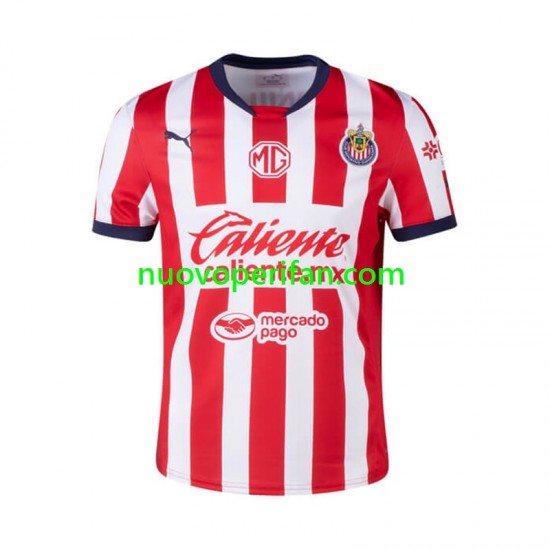 Maglie da Calcio CD Guadalajara Uomo Prima Tenuta 2024-2025 Maniche Corte