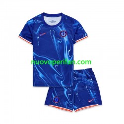 Maglie da Calcio Chelsea Noni Madueke 11 Bambino Prima Tenuta 2024-2025 Maniche Corte