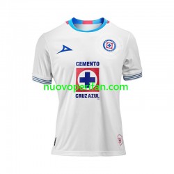 Maglie da Calcio Cruz Azul Uomo Trasferta Tenuta 2024-2025 Maniche Corte