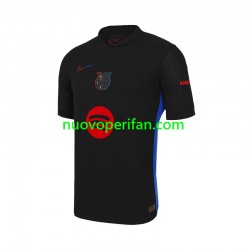 Maglie da Calcio FC Barcelona LAMINE YAMAL 19 UCL Font Uomo Trasferta Tenuta 2024-2025 Maniche Corte