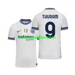 Maglie da Calcio Inter Milan Marcus Thuram 9 Uomo Trasferta Tenuta 2024-2025 Maniche Corte