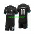 Maglie da Calcio Liverpool M.Salah 11 Bambino Trasferta Tenuta 2024-2025 Maniche Corte