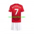 Maglie da Calcio Manchester United Beckham 7 Bambino Prima Tenuta 2024-2025 Maniche Corte