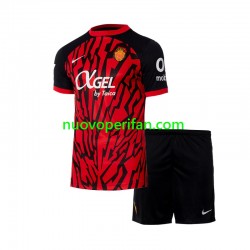 Maglie da Calcio RCD Mallorca Bambino Prima Tenuta 2024-2025 Maniche Corte