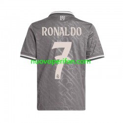 Maglie da Calcio Real Madrid Cristiano Ronaldo 7 Uomo Alternativa Tenuta 2024-2025 Maniche Corte