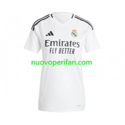 Maglie da Calcio Real Madrid Donna Prima Tenuta 2024-2025 Maniche Corte