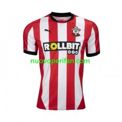 Maglie da Calcio Southampton Uomo Prima Tenuta 2024-2025 Maniche Corte