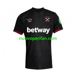 Maglie da Calcio West Ham United Uomo Trasferta Tenuta 2024-2025 Maniche Corte