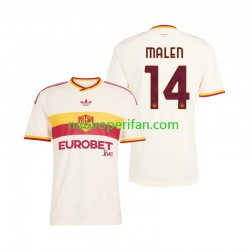 Maglie da Calcio AS Roma Donyell Malen 14 Uomo Trasferta Tenuta 2026-2027 Maniche Corte