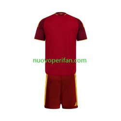 Maglie da Calcio AS Roma Bambino Prima Tenuta 2026-2027 Maniche Corte