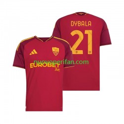 Maglie da Calcio AS Roma Paulo Dybala 21 Uomo Prima Tenuta 2026-2027 Maniche Corte