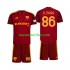 Maglie da Calcio AS Roma Rodrigo Mora 86 Bambino Prima Tenuta 2026-2027 Maniche Corte