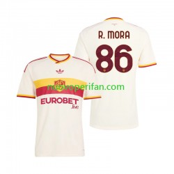 Maglie da Calcio AS Roma Rodrigo Mora 86 Uomo Trasferta Tenuta 2026-2027 Maniche Corte