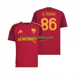 Maglie da Calcio AS Roma Rodrigo Mora 86 Uomo Prima Tenuta 2026-2027 Maniche Corte