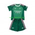 Maglie da Calcio Arsenal Portiere Bambino Alternativa Tenuta 2026-2027 Maniche Corte