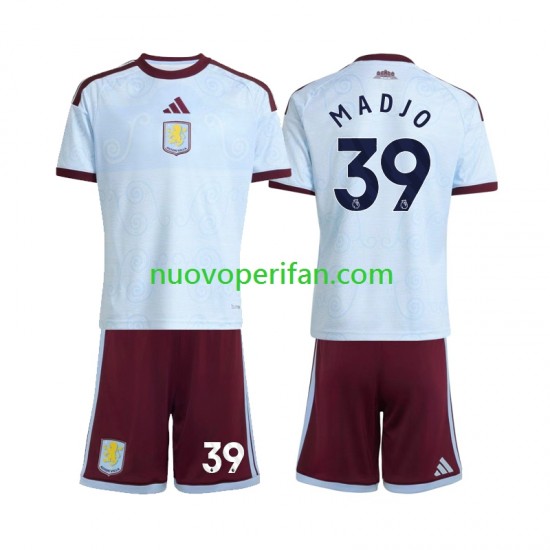 Maglie da Calcio Aston Villa Brian Madjo 39 Bambino Alternativa Tenuta 2026-2027 Maniche Corte