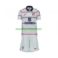 Maglie da Calcio Atlético Madrid Bambino Alternativa Tenuta 2026-2027 Maniche Corte