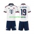 Maglie da Calcio FC Bayern München Alphonso Davies 19 Bambino Trasferta Tenuta 2026-2027 Maniche Corte