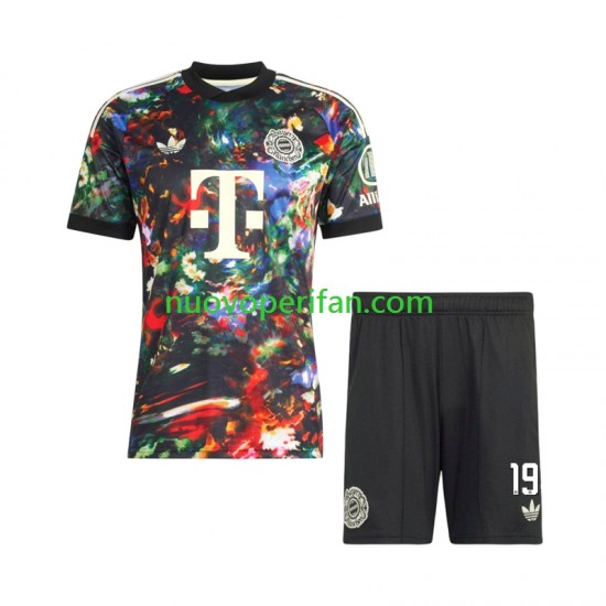 Maglie da Calcio FC Bayern München Alphonso Davies 19 Oktoberfest Bambino Prima Tenuta 2026-2027 Maniche Corte