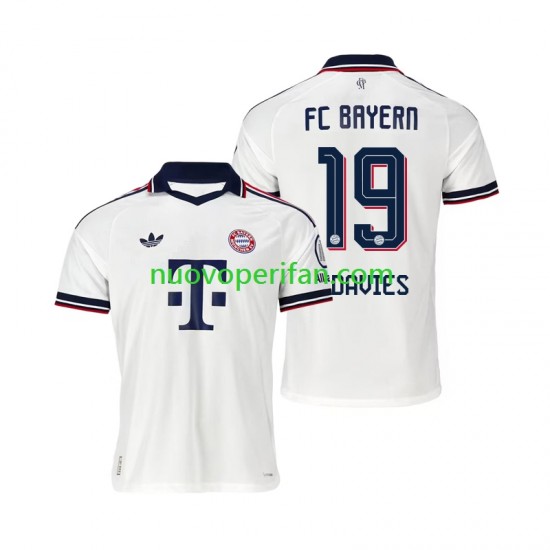 Maglie da Calcio FC Bayern München Alphonso Davies 19 Uomo Trasferta Tenuta 2026-2027 Maniche Corte