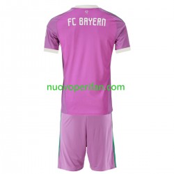 Maglie da Calcio FC Bayern München Portiere Bambino Alternativa Tenuta 2026-2027 Maniche Corte