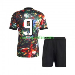 Maglie da Calcio FC Bayern München Harry Kane 9 Oktoberfest Bambino Prima Tenuta 2026-2027 Maniche Corte