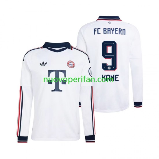 Maglie da Calcio FC Bayern München Harry Kane 9 Uomo Trasferta Tenuta 2026-2027 Maniche Lunghe