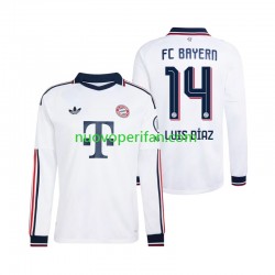Maglie da Calcio FC Bayern München Luis Diaz 14 Uomo Trasferta Tenuta 2026-2027 Maniche Lunghe