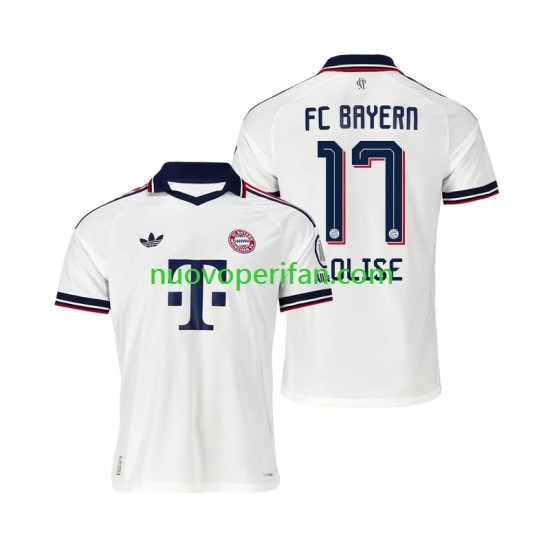 Maglie da Calcio FC Bayern München Michael Olise 17 Uomo Trasferta Tenuta 2026-2027 Maniche Corte