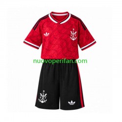 Maglie da Calcio CR Flamengo Bambino Alternativa Tenuta 2026-2027 Maniche Corte