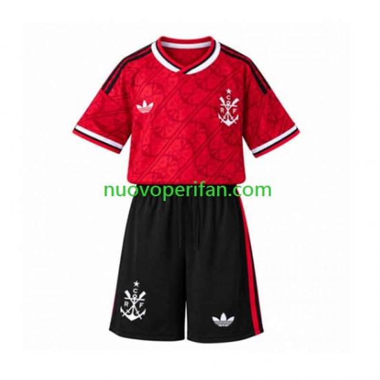 Maglie da Calcio CR Flamengo Bambino Alternativa Tenuta 2026-2027 Maniche Corte