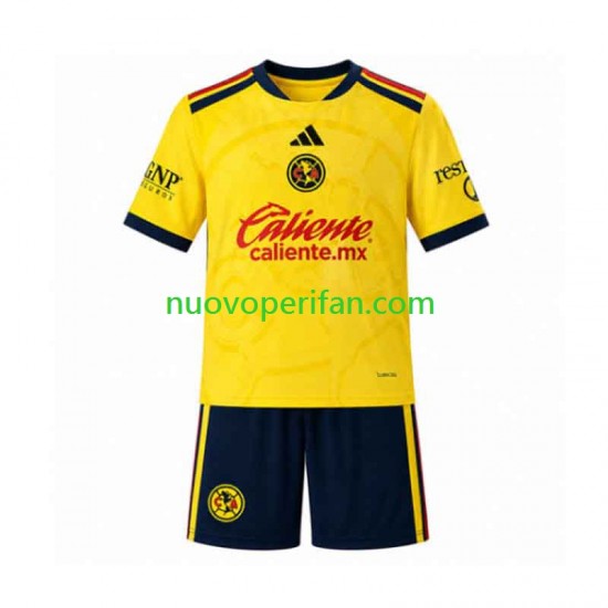 Maglie da Calcio Club América Bambino Prima Tenuta 2026-2027 Maniche Corte