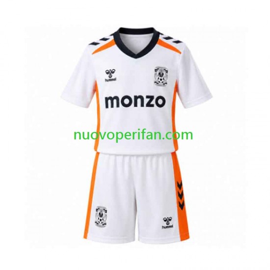 Maglie da Calcio Coventry City Bambino Trasferta Tenuta 2026-2027 Maniche Corte