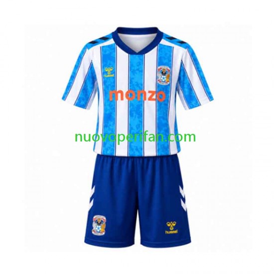 Maglie da Calcio Coventry City Bambino Prima Tenuta 2026-2027 Maniche Corte