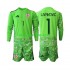 Maglie da Calcio Croazia Dominik Livakovic 25 Portiere Bambino Prima Tenuta 2026-2027 Maniche Lunghe