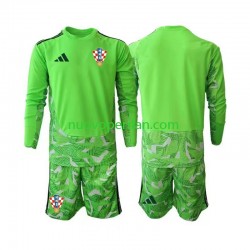 Maglie da Calcio Croazia Portiere Bambino Prima Tenuta 2026-2027 Maniche Lunghe