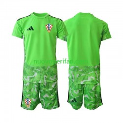 Maglie da Calcio Croazia Portiere Bambino Prima Tenuta 2026-2027 Maniche Corte