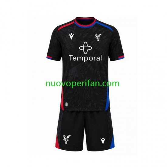 Maglie da Calcio Crystal Palace Bambino Trasferta Tenuta 2026-2027 Maniche Corte