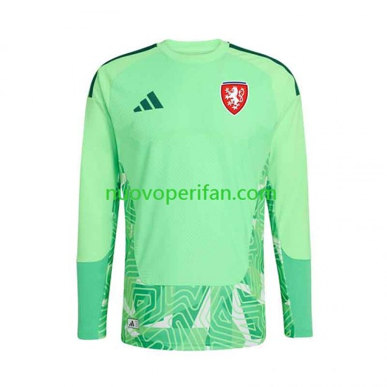 Maglie da Calcio Repubblica Ceca Portiere Uomo Prima Tenuta 2026-2027 Maniche Lunghe