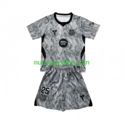Maglie da Calcio FC Barcelona Dominik Livakovic 25 Portiere Bambino Trasferta Tenuta 2026-2027 Maniche Corte