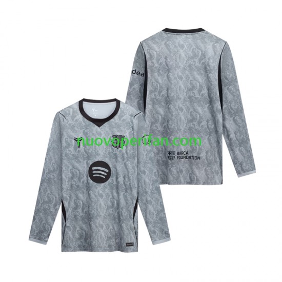 Maglie da Calcio FC Barcelona Portiere Uomo Trasferta Tenuta 2026-2027 Maniche Lunghe